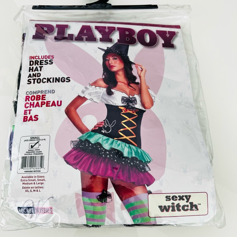 MASQUERADE HALLOWEEN COSTUMES DRESS SET SIZE S - Picture 6 of 6